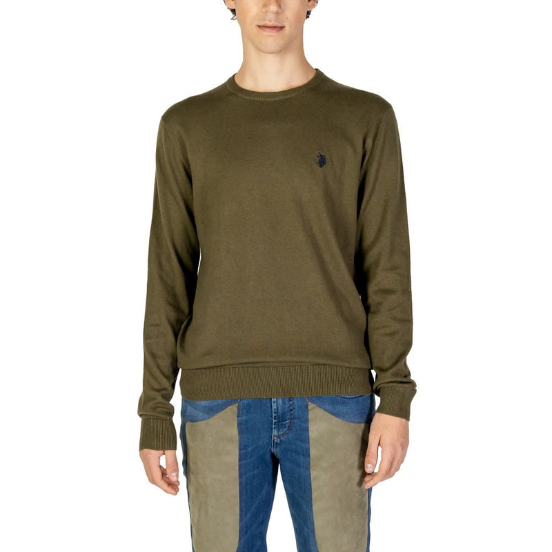 Pull en coton vert US POLO ASSN.