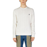 Pull en coton blanc US POLO ASSN.