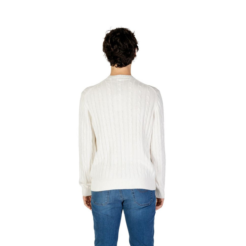 Pull en coton blanc US POLO ASSN.