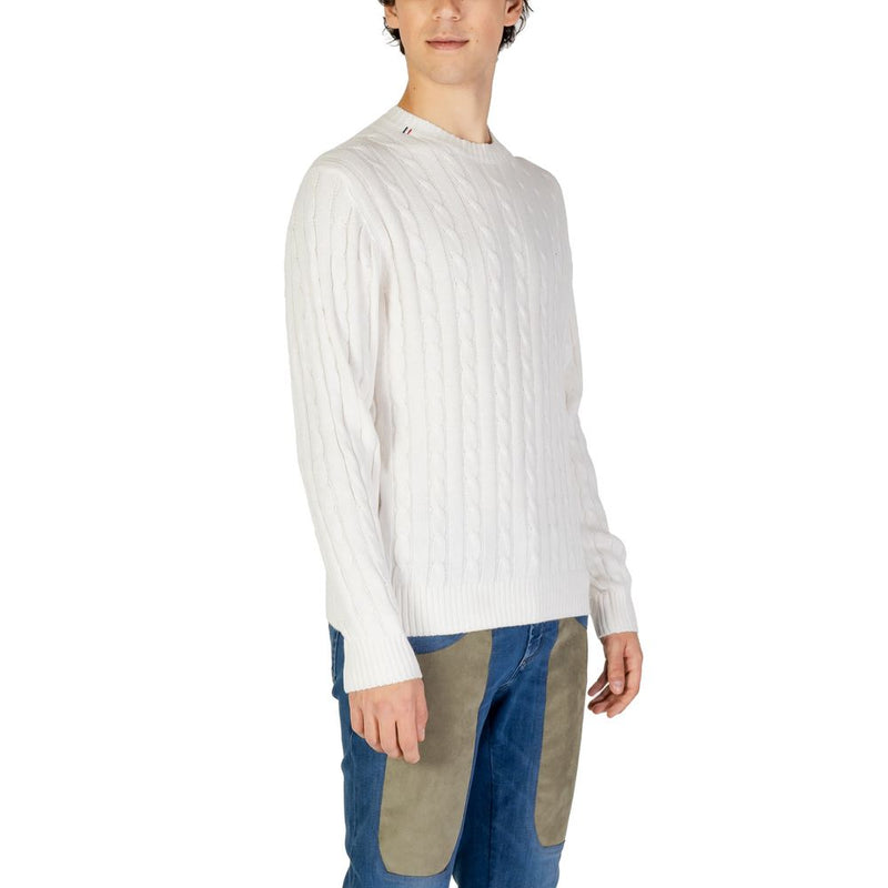 Pull en coton blanc US POLO ASSN.