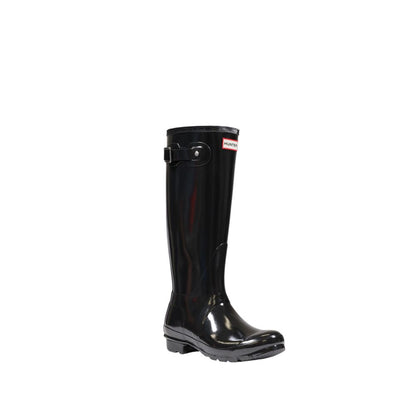 Hunter Black Recycled Polyester Ankle