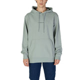 Sweat à capuche en coton vert Calvin Klein Jeans