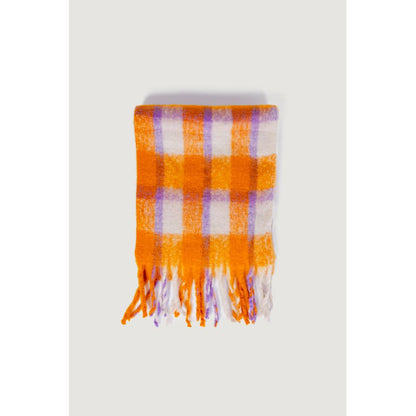 Écharpe en polyester orange uniquement