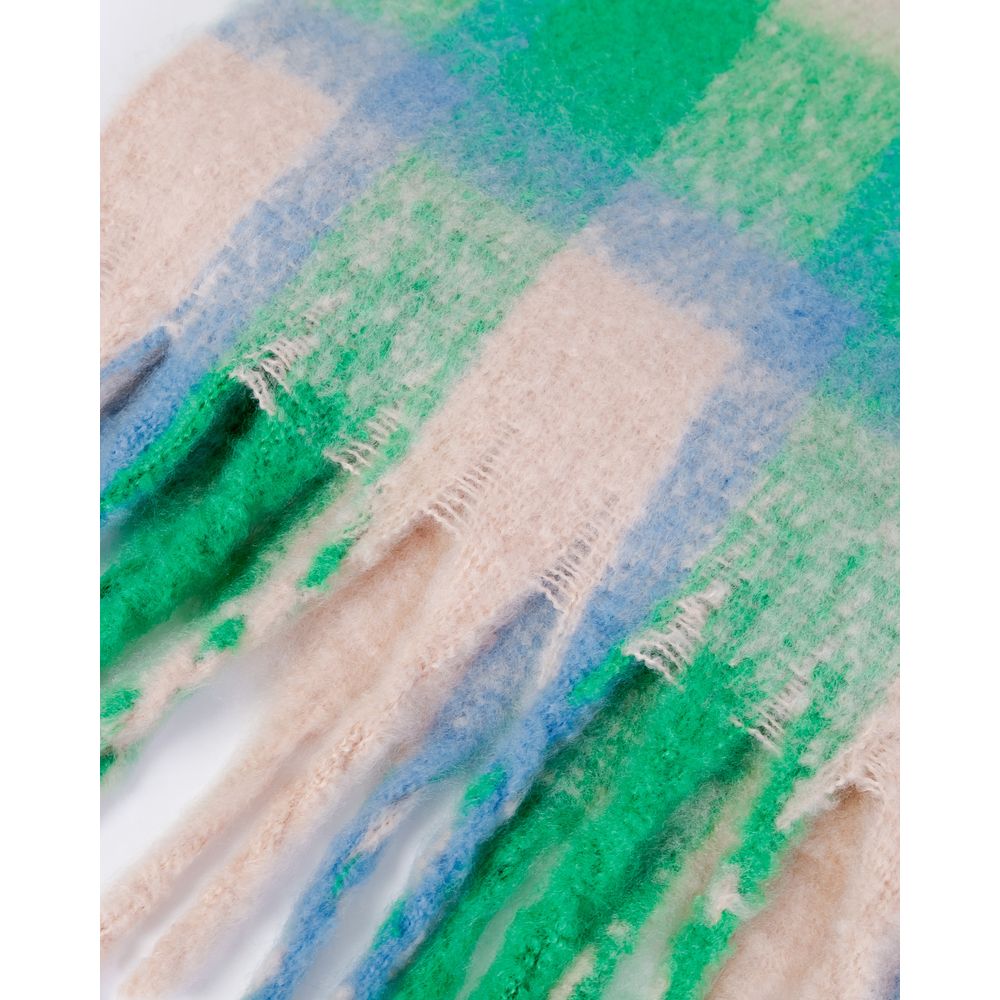 Only ONLMIA CHECK SCARF - Eco-Friendly Green Scarf for Women