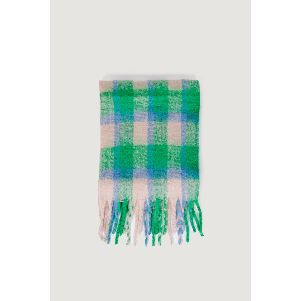 Only ONLMIA CHECK SCARF - Eco-Friendly Green Scarf for Women