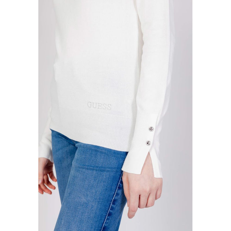 Guess ELINOR W2YR30 Z2V62 White Cotton Women's Sweater