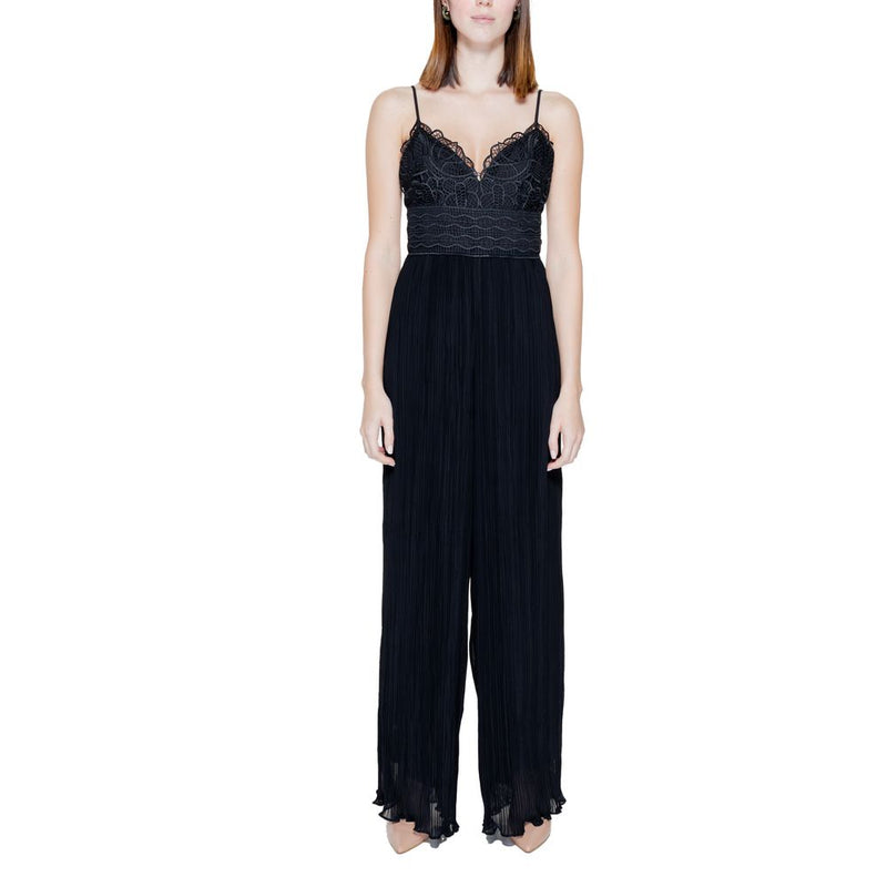 Guess Amiah Pleated Black Jumpsuit for Women