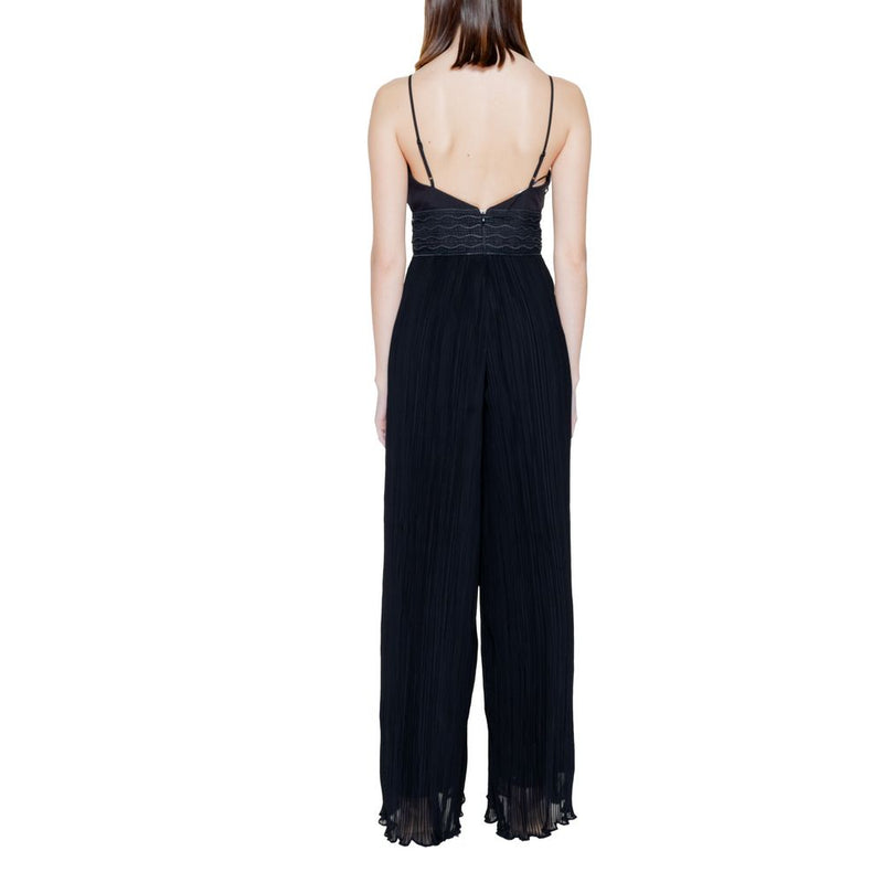 Guess Amiah Pleated Black Jumpsuit for Women
