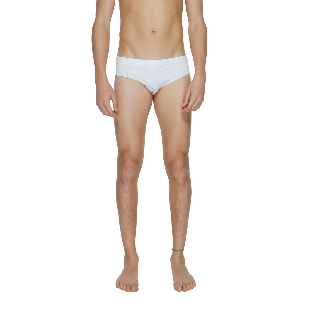 Calvin Klein White Polyamide Swim Brief KM0KM00995 for Men