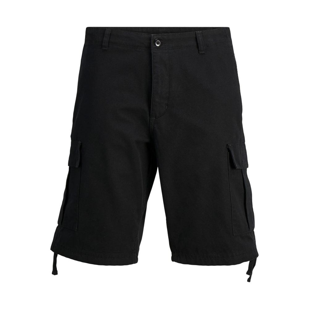 Short Bermuda en coton noir Jack Jones