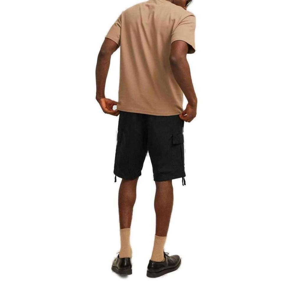 Short Bermuda en coton noir Jack Jones