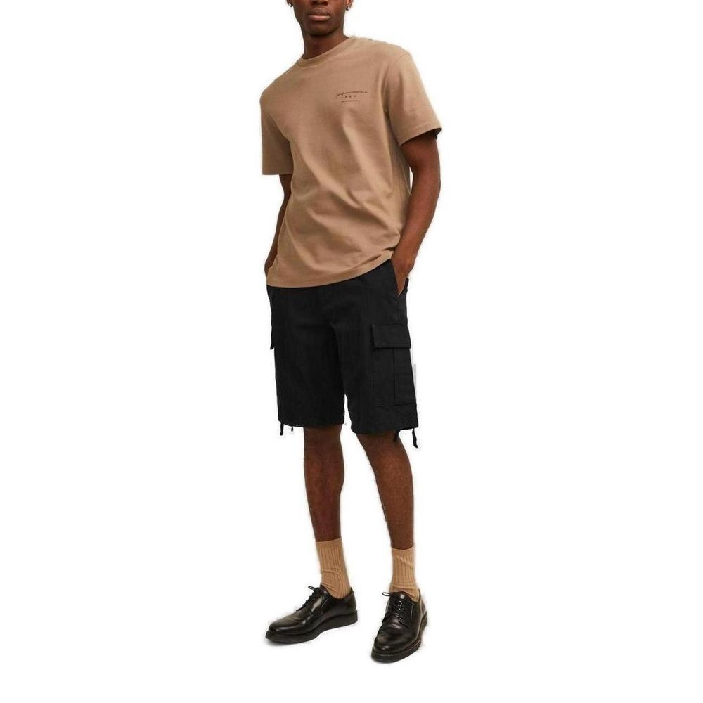 Short Bermuda en coton noir Jack Jones
