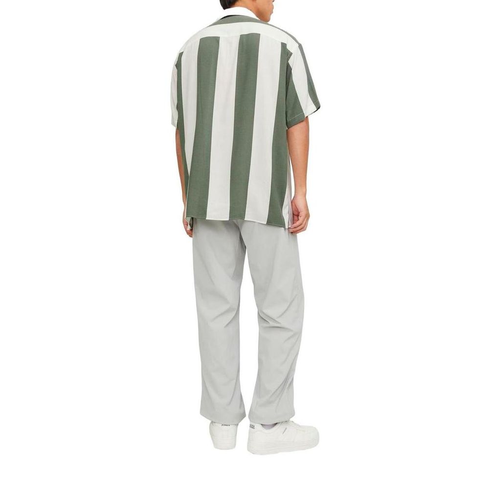 Short à manches courtes en viscose verte Jack Jones