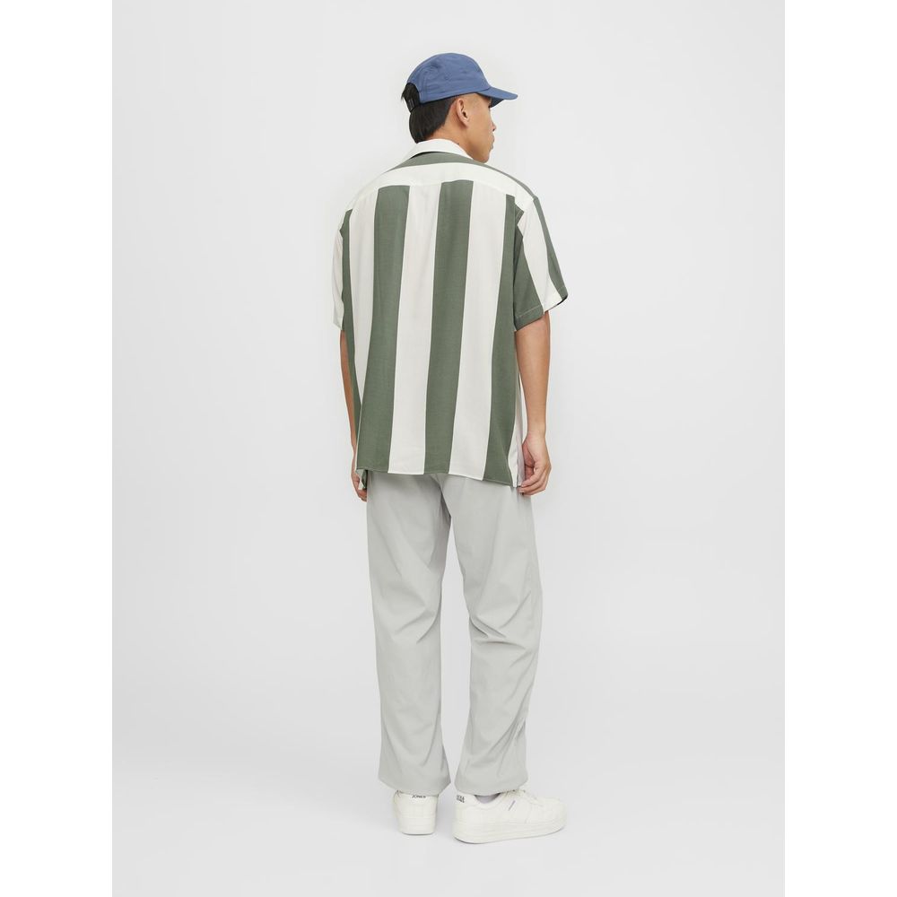 Short à manches courtes en viscose verte Jack Jones