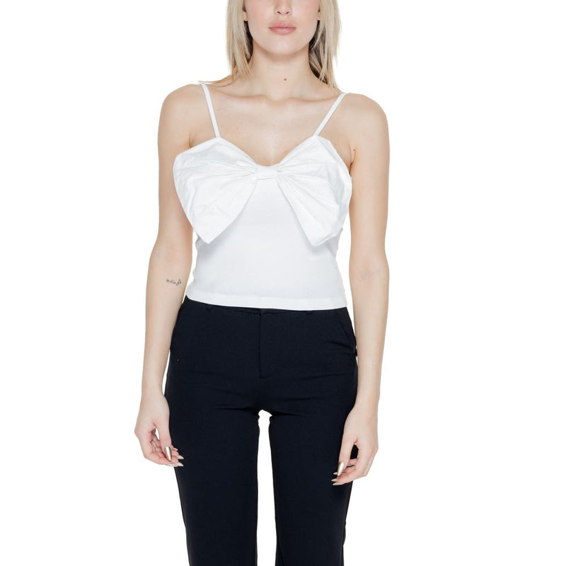 Only Onlclara Life S/L Mix Box Jrs 15320340 - White Organic Cotton Tank Top