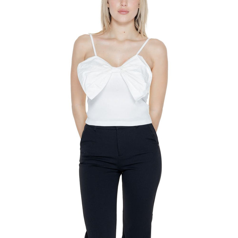 Only Onlclara Life S/L Mix Box Jrs 15320340 - White Organic Cotton Tank Top