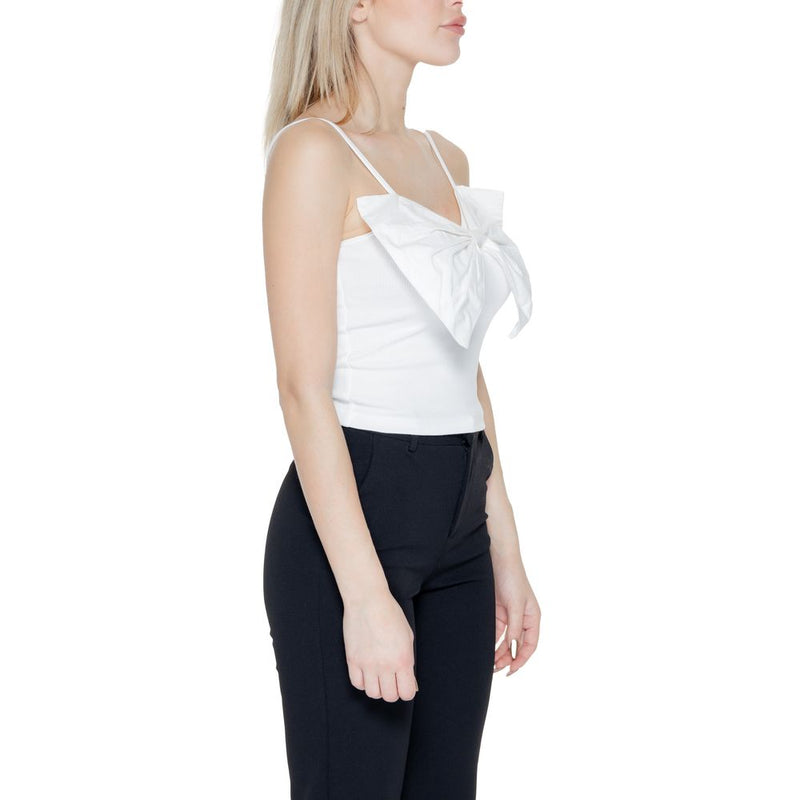 Only Onlclara Life S/L Mix Box Jrs 15320340 - White Organic Cotton Tank Top