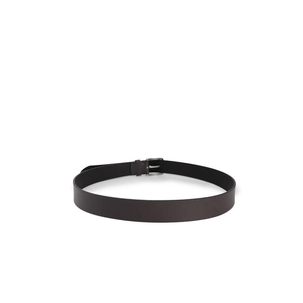Calvin Klein Jeans Bruine Leren Riem