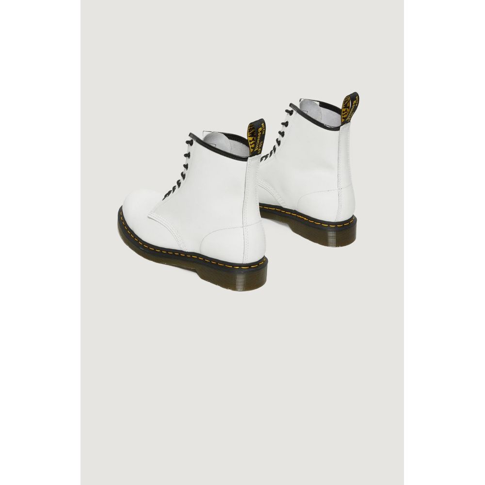 Dr. Martens 1460 Smooth White Leather Boot for Women