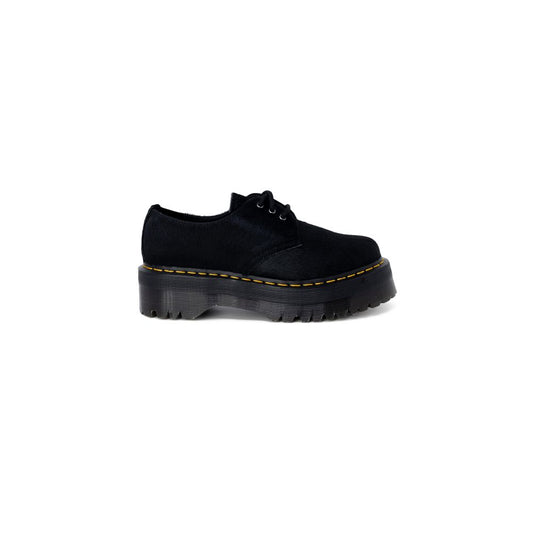 Botte en cuir noir à lacets Dr. Martens