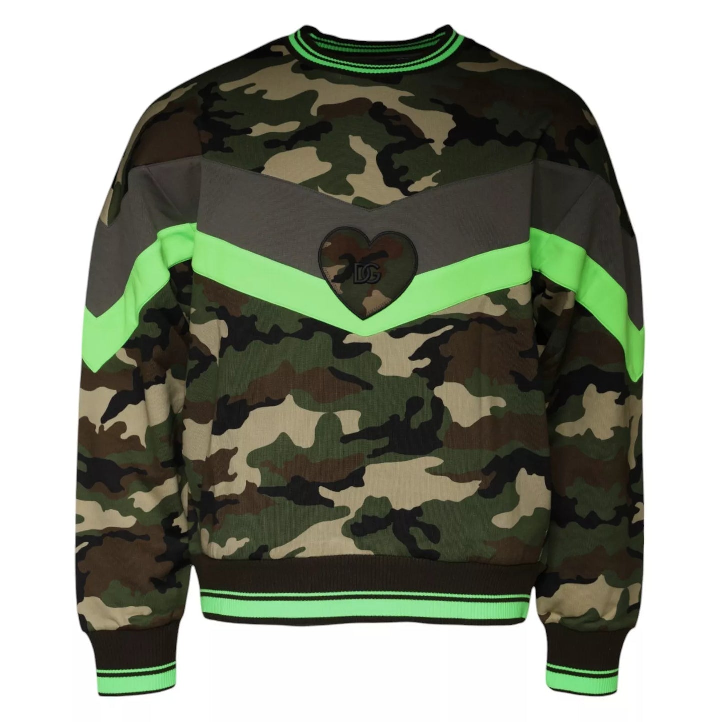 Dolce &amp; Gabbana camouflage sweatshirt in meerdere kleuren