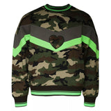 Pull en sweat à camouflage multicolore Dolce &amp; Gabbana