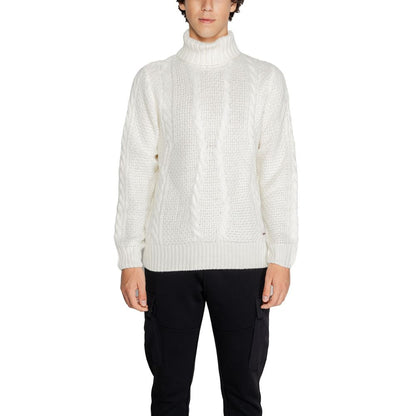 Pull en polyester blanc de Gianni Lupo