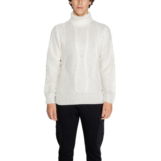 Pull en polyester blanc de Gianni Lupo