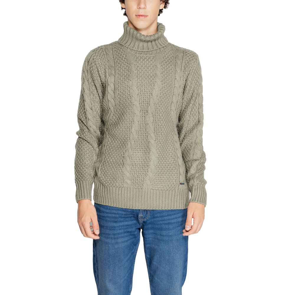 Pull en polyester vert de Gianni Lupo