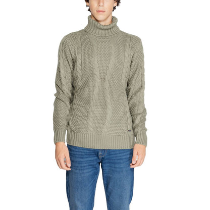Pull en polyester vert de Gianni Lupo