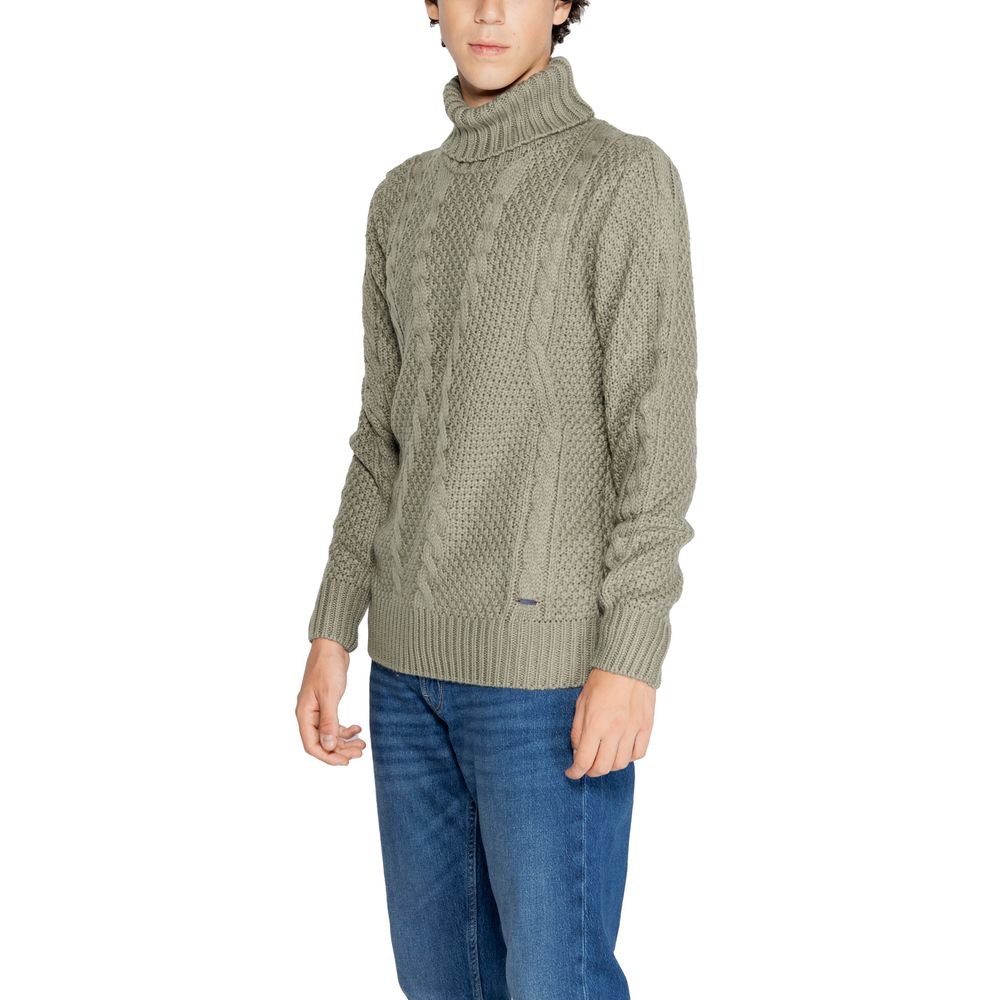 Pull en polyester vert de Gianni Lupo
