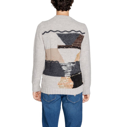 Pull en marabou beige de Gianni Lupo