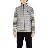 Veste sans manches en polyamide grise de Gianni Lupo