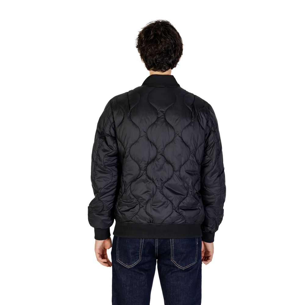Vestes et manteaux en polyamide noir de Gianni Lupo