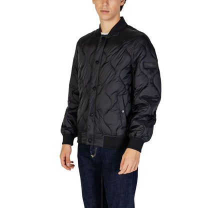 Vestes et manteaux en polyamide noir de Gianni Lupo