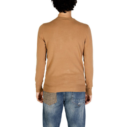 Pull en polyester brun de Gianni Lupo
