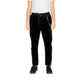 Pantalon en coton noir Gianni Lupo