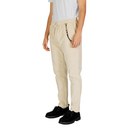 Pantalon en coton crème de Gianni Lupo