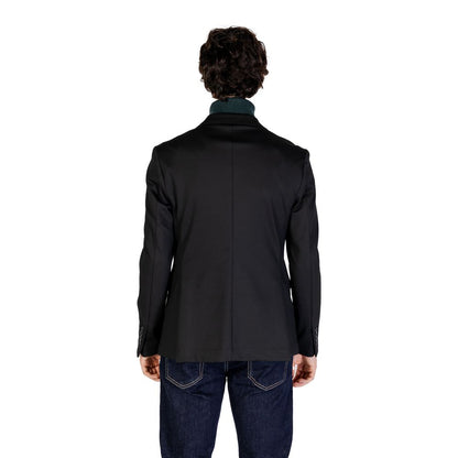 Blazer en polyester noir de Gianni Lupo