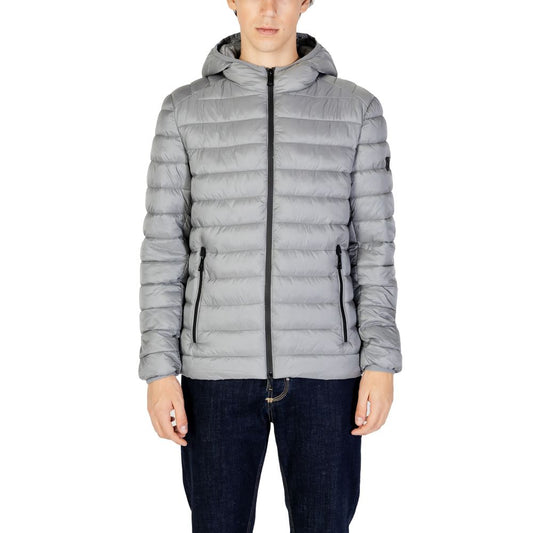Vestes et manteaux en polyamide gris de Gianni Lupo