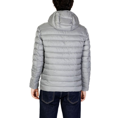 Vestes et manteaux en polyamide gris de Gianni Lupo