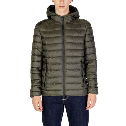 Vestes et manteaux en polyamide vert de Gianni Lupo
