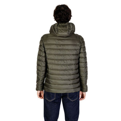 Vestes et manteaux en polyamide vert de Gianni Lupo