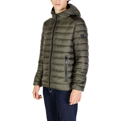 Vestes et manteaux en polyamide vert de Gianni Lupo
