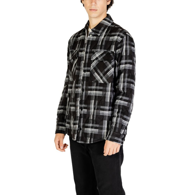 Gianni Lupo zwarte polyester jassen en overjassen