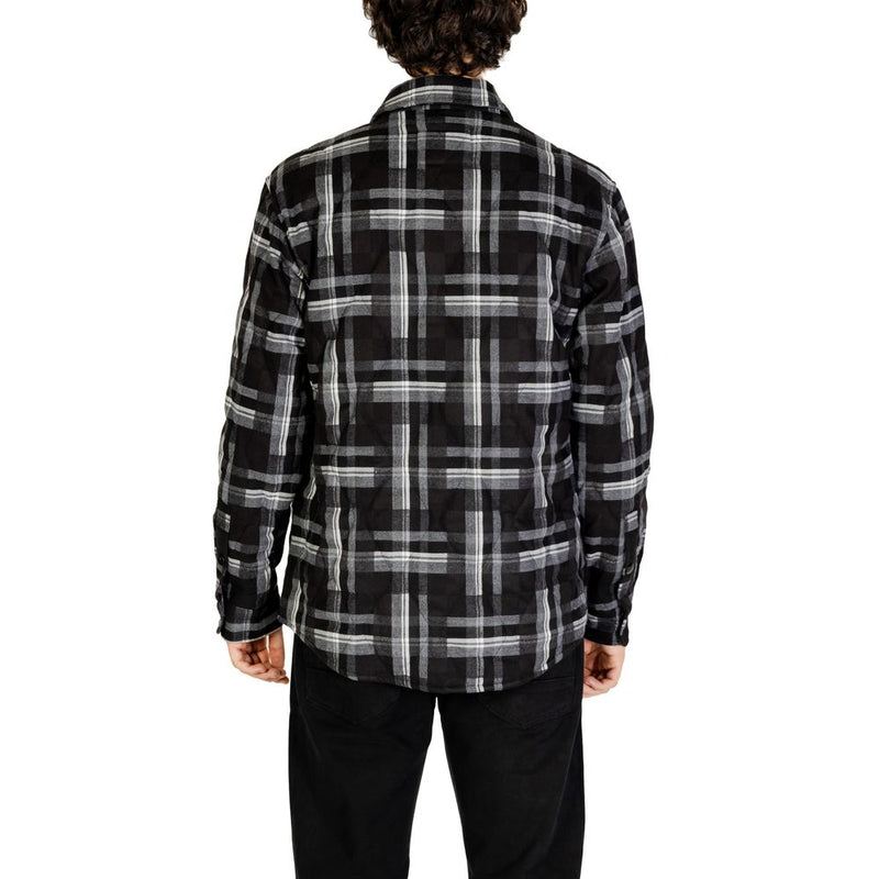 Gianni Lupo zwarte polyester jassen en overjassen