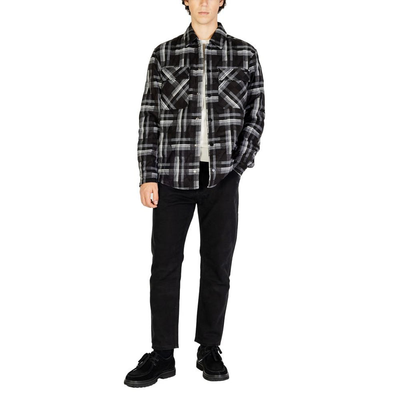 Gianni Lupo zwarte polyester jassen en overjassen