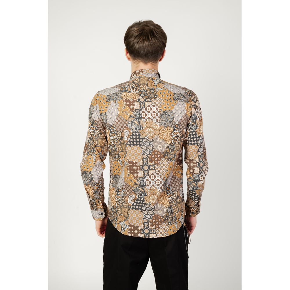 Chemise en coton beige de Gianni Lupo