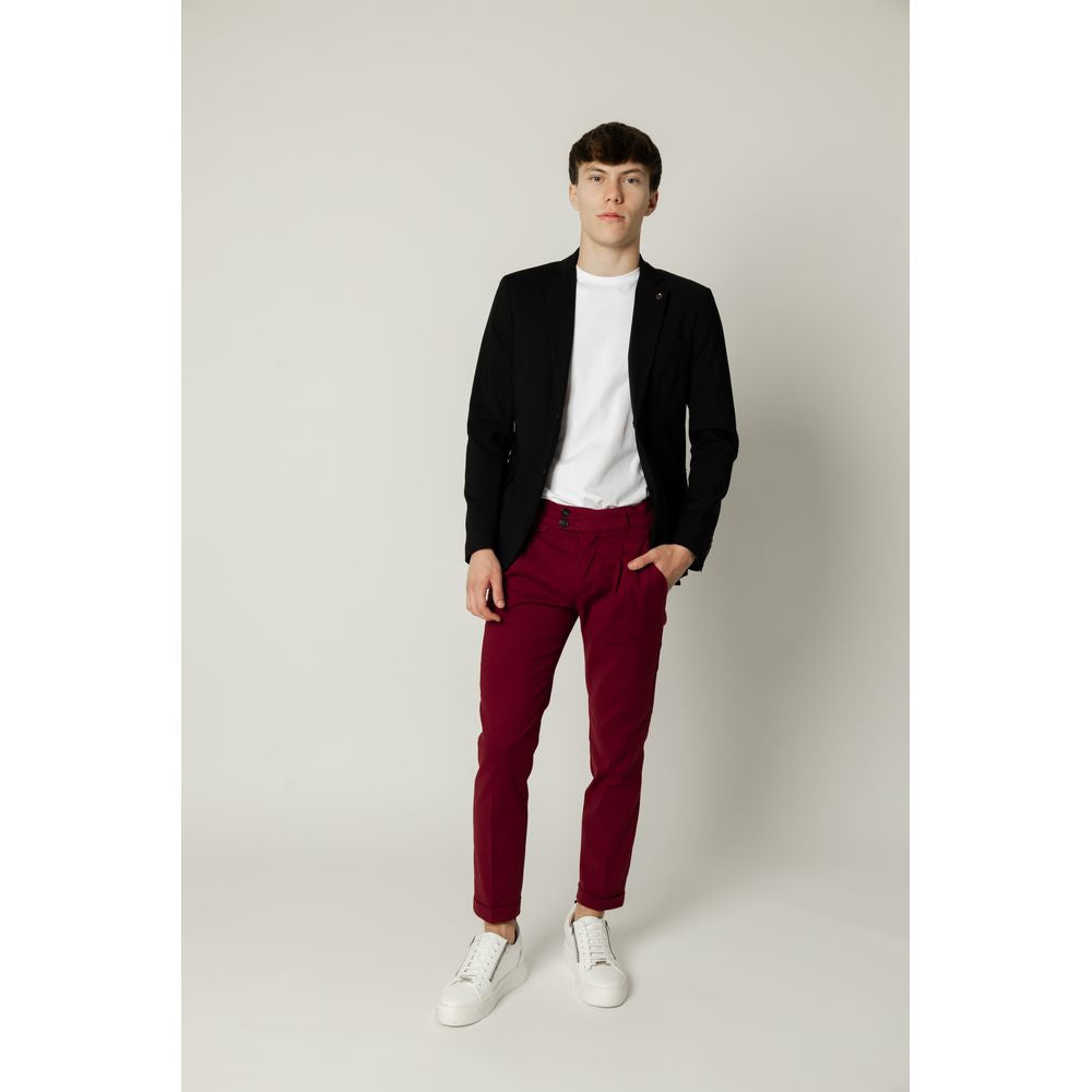 Blazer en coton noir de Gianni Lupo
