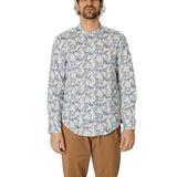 Chemise en lin bleu de Gianni Lupo